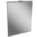 Spiegelschrank FACKELMANN "Lima" Schränke Gr. B/H/T: 60 cm x 73 cm x 15,5 cm, 1 St., weiß (weiß, steinesche) Bad-Spiegelschränke