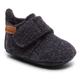 Hausschuh BISGAARD "Bisgaard Baby Wool" Gr. 18, blau (nachtblau) Kinder Schuhe Hausschuhe