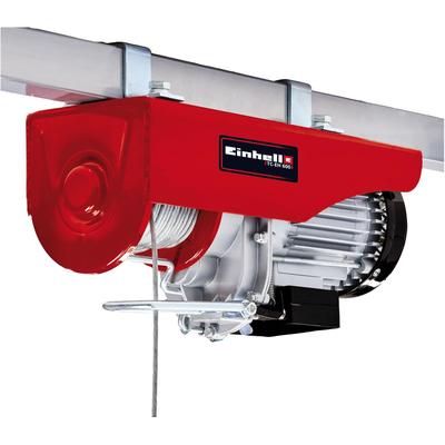 Seilwinde EINHELL "TC-EH 600", rot (rot, schwarz, silberfarben), B:16,9cm H:26,3cm L:18cm, Stahl, Winden, 300 kg, 18 m Image