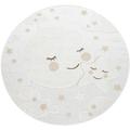 Kinderteppich PACO HOME "Tweet 465" Teppiche Gr. Ø 200 cm, 12 mm, 1 St., beige (cream) Kinder Kinderzimmerteppiche