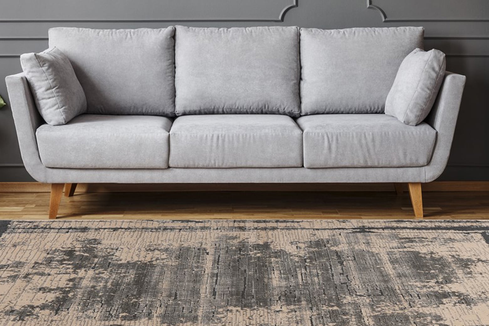 Teppich KAYOOM "Adeon 200", grau, B:160 H:13 L:230, Polypropylen, Teppiche Image