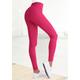 Leggings LASCANA Gr. 32/34, N-Gr, pink Damen Hosen Leggings