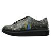 Plateausneaker DOGO "Myra Low-Top Sneaker All Beauty Is In You Damen Sneaker", Damen, Gr. 37, Normalschaft, schwarz, Lederimitat, Schuhe Schnürschuh Skaterschuh Sneaker low, Vegan