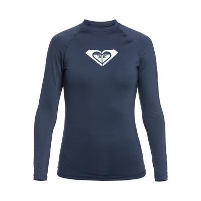 Sporttop ROXY "Whole Hearted", Damen, Gr. L, blau (mood indigo), 84% Polyester, 16% Elasthan, Tops Image