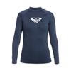 Sporttop ROXY "Whole Hearted", Damen, Gr. M, blau (mood indigo), 84% Polyester, 16% Elasthan, Tops