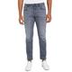 5-Pocket-Jeans TOM TAILOR "Josh" Gr. 40, Länge 34, grau (grey denim) Herren Jeans 5-Pocket-Jeans in Used-Waschung