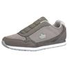 Slipper LICO "Freizeitschuh Simon Slipper", Gr. 38, grau, Synthetik, Schuhe