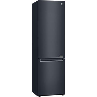 A (A bis G) LG Kühl-/Gefrierkombination Kühlschränke schwarz (schwarzes edelstahl) Kühl-Gefrierkombinationen