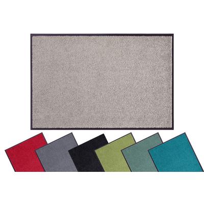 Fußmatte MY HOME "Clean & Walk" Gr. 63, grau (taupe), B:90cm H:7mm L:150cm, Polyamid, Teppiche, Schmutzfangmatte, Türmatte, In- und Outdoor, Teppich, Läufer, waschbar Image