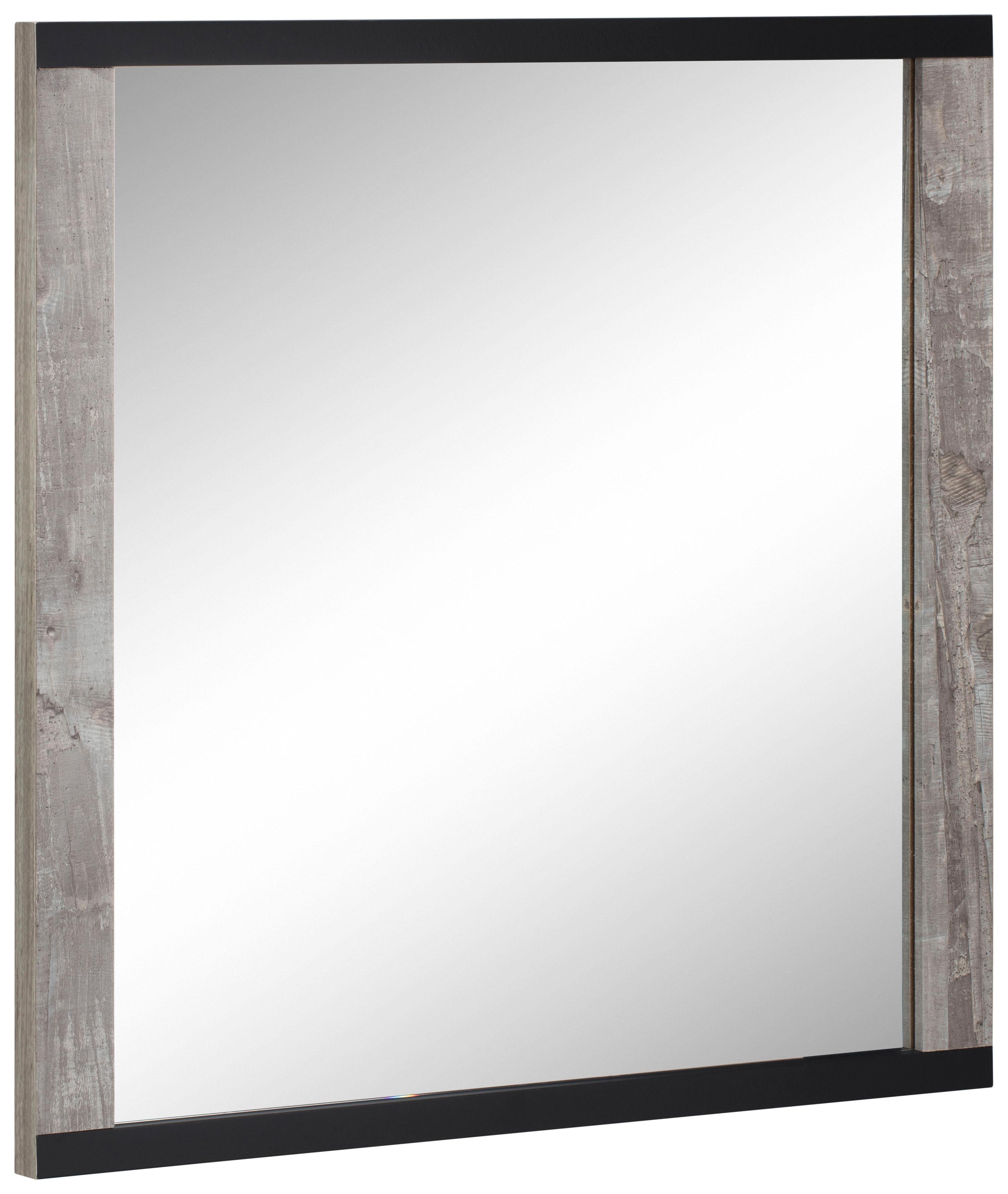 Badspiegel HOME AFFAIRE "Chris", grau (betonfarben), B:60cm H:68cm T:2,5cm, Holzwerkstoff, Spiegel, Badspiegel