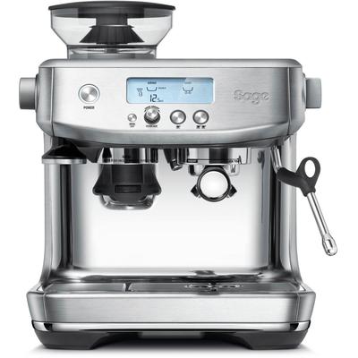 SAGE Espressomaschine "»The Barista Pro, SES878BSS4EEU1«" Kaffeemaschinen Gebürstetes Edelstahl Gr. 2 Tasse(n), silberfarben (edelstahlfarben) Espressomaschine Kaffeemaschine