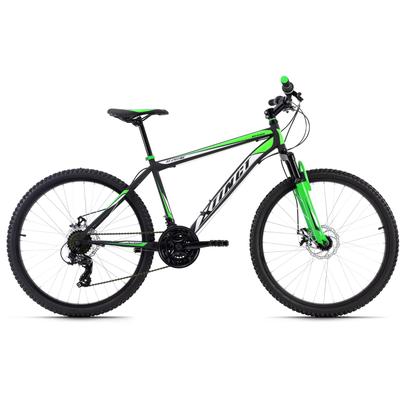 Mountainbike KS CYCLING "Xtinct" Fahrräder Gr. 42 cm, 26 Zoll (66,04 cm), schwarz Hardtail