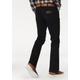 Bootcut-Jeans WRANGLER "Jacksville" Gr. 42, Länge 30, schwarz (black) Herren Jeans Bootcut