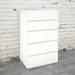 Nexera Paris 5 Drawer Chest, White