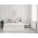 Nexera Aura 3 Piece Bedroom Set, White