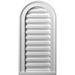 12"W x 16"H Cathedral Urethane Gable Vent Louver, Non-Functional