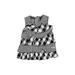 CALVIN KLEIN JEANS Dress: Black Checkered/Gingham Skirts & Dresses - Size 6-9 Month