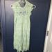 Free People Dresses | Free People Daydream Lace Mini Dress Mint Size Small | Color: Blue/Green | Size: S