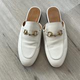 Gucci Shoes | Gucci Princetown Loafer Mule | Color: Cream | Size: 37.5