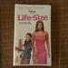 Disney Media | Life Size Vhs Tape | Color: Pink/White | Size: Os