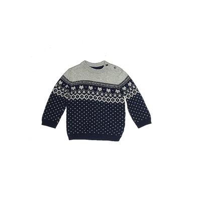 H&M Pullover Sweater: Blue Tops ...