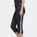 Adidas Pants & Jumpsuits | Adidas X Zoe Saldana Collection Women's 3/4 Tights | Color: Black/White | Size: M