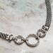 Giani Bernini Jewelry | Giani Bernini Cubic Zirconia 925 Sterling Silver 3 Link Caseline Necklace | Color: Silver | Size: Os