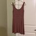 American Eagle Outfitters Dresses | Maroon Striped American Eagle Dress | Color: Red/White | Size: S