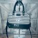 Kate Spade Bags | Kate Spade Wellesley Black & White Striped Patent Leather Alessa Satchel | Color: Black/White | Size: Os