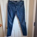 Madewell Jeans | Madewell Skinny/Skinny High Rise Skinny Denim Jean 30 X32 | Color: Blue | Size: 30 X 32