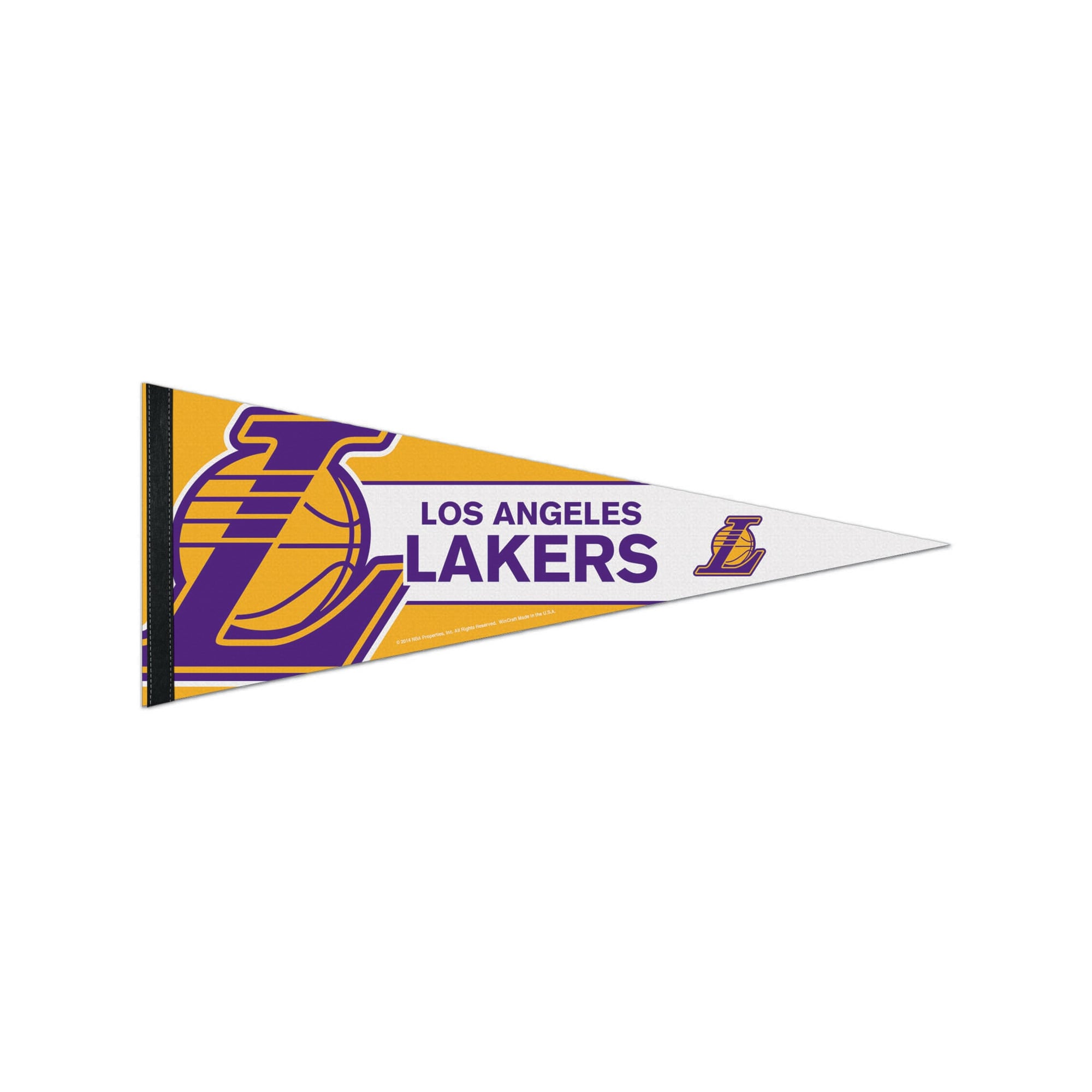 Fanion Premium Los Angeles Lakers - 30 l x 12 h pouces - No Gender Taille: No Size - NBA Store FR