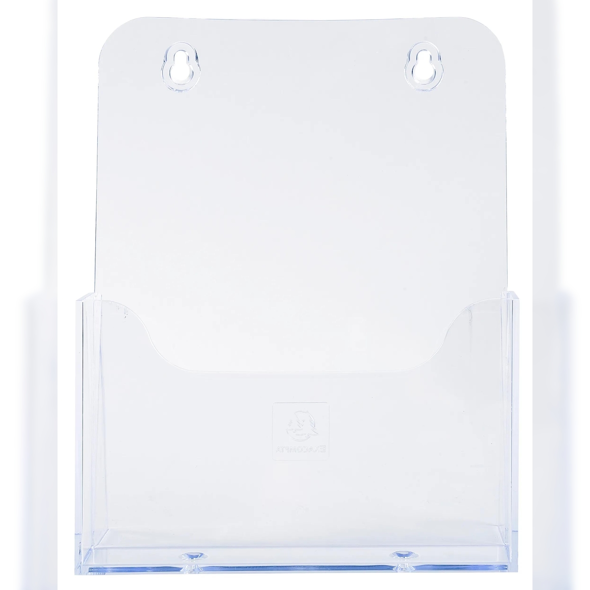 Exacompta 75058D 10x Prospekthalter Leaflet - in Format DIN A5 - DL - 1 Fach - Fülltiefe 28 mm - Kristall