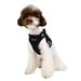 Black Step-In Soft Vest Dog Harness Pro, Large
