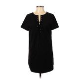 Forever 21 Casual Dress - Shift: Black Print Dresses - Women's Size Small
