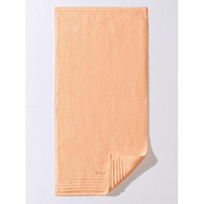 Handtuch VOSSEN Gr. 1, rot (apricot), B:50cm L:100cm, Walkfrottee, 100% Baumwolle, Handtücher (Packung) Image