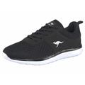 Sneaker KANGAROOS "Bumpy" Gr. 39, schwarz (jet, black) Schuhe Damenschuh Sneaker low Bestseller