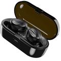 LINCHM In-Ear Extra Bass Headset Headphones Bluetooth Earphones with HIFI Sound for Indoor Outdoor (3-K)