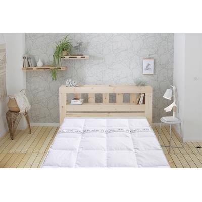 Daunenbettdecke ÄLGDRÖM "Sorsele, Bettdecke 135x200 cm, 155x220 cm und weitere Größen", weiß, B:135cm L:200cm, Bezug: 100% Baumwolle. Füllung: 60% Entendaune, 40% Entenfeder, Bettdecken, Bettdecken, Sommer, Winter, 4 Jahreszeiten, Decke, Made in... Image