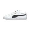 Sneaker PUMA "Basket Classic XXI Sneaker Erwachsene", Gr. 42.5, schwarz-weiß (weiß schwarz), Obermaterial: Leder; Futter: Textil; Innensohle: Textil; Laufsohle: Gummi, Schuhe
