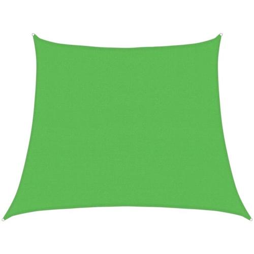 Sonnensegel,Sonnenschutzsegel 160 g/m² Hellgrün 3/4×3 m hdpe vidaXL