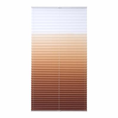 Plissee LIEDECO "Farbverlauf" Gr. 3, braun, B:75cm H:130cm, Obermaterial: 100% Polyester, Plissees Image