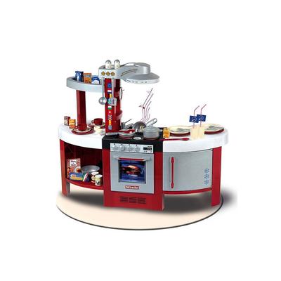 Spielküche KLEIN "Gourmet International - Miele", bunt (rot, silberfarben), Spielküchen, KinderB:120cm H:95cm T:46cm, Made in Germany, B:120cm H:95cm T:46cm