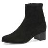 Stiefelette CAPRICE, Damen, Gr. 40, schwarz, Textil, elegant, Schuhe, Blockabsatz, Businessschuh mit praktischem Innenreißverschluss