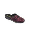 Pantoffel FISCHER, Damen, Gr. 38, rot (bordeaux), Synthetik, Schuhe