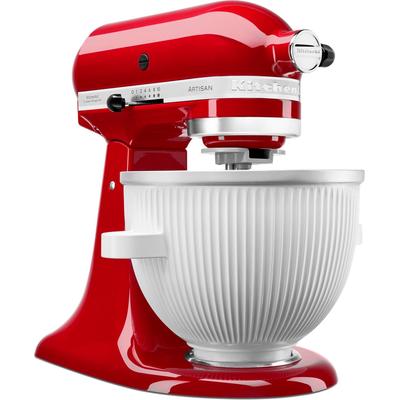 KITCHENAID Eisbereiteraufsatz "5KSMICM" Küchenmaschinen-Aufsätze weiß