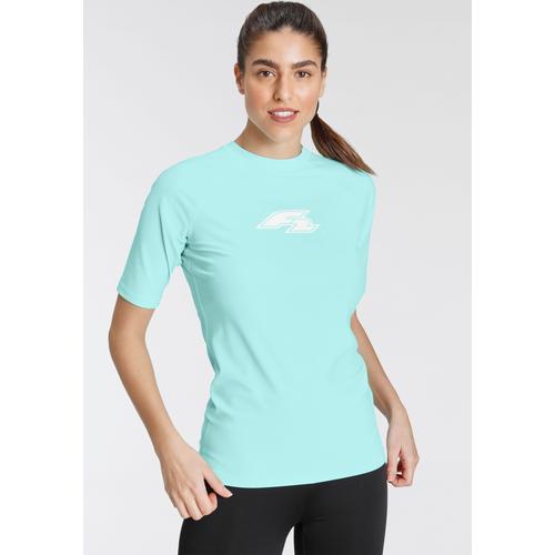 "Funktionsshirt F2 ""NAZARÉ"" Gr. S (34/36), blau (lagoon blue) Damen Shirts Funktionsshirts"