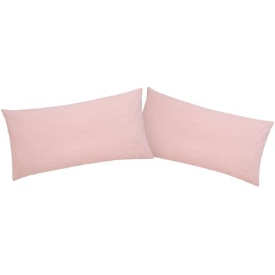 Kissenbezüge HOME AFFAIRE "Cremona2", rosa (rosé), B:40cm L:80cm, Jersey, Obermaterial: 100% Baumwolle, Kissenbezüge, Kissenbezug in diversen Größen, STANDARD 100 by OEKO-TEX zertifiziert Image