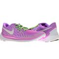 Nike Shoes | Nike Free 5.0 (Gs) White/Pink Pow Youth Girls' Running Shoes | Color: Purple/White | Size: 6