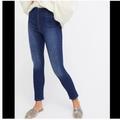 Free People Jeans | Free People- Elastic Waist Pull On Stretch Skinny Blue Jeans, Size 28 | Color: Blue | Size: 28