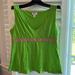 Lilly Pulitzer Tops | Lily Pulitzer Flirty Tank | Color: Green/Pink/Red/Tan | Size: L